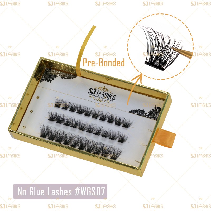 Pre-Bonded DIY Lash Extensions Application