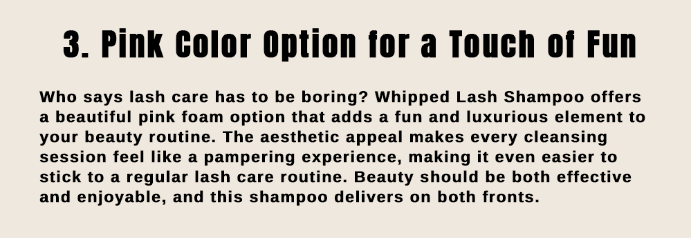 The Ultimate Lash Care Experience: Why Whipped Lash Shampoo is a Must-Have