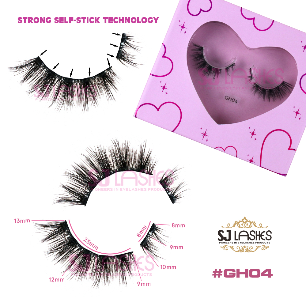 Effortless Beauty in Half the Time: Pre-Glued Half Lashes!