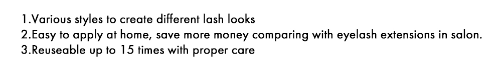 DIY Cluster Lashes - Save More Money Comparing With Eyelash Extensions In Salon.