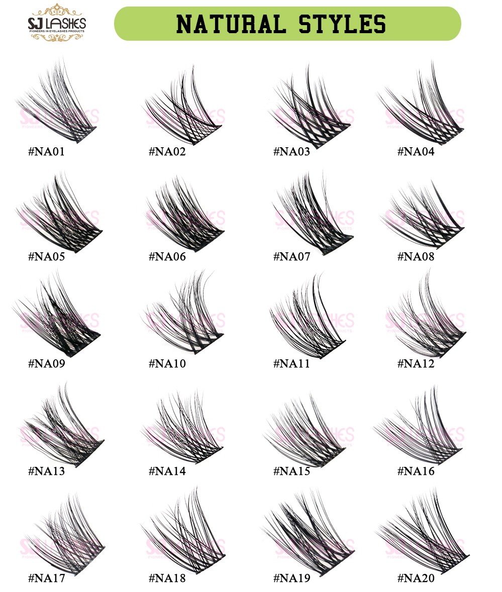 DIY Cluster Lashes - Save More Money Comparing With Eyelash Extensions In Salon.