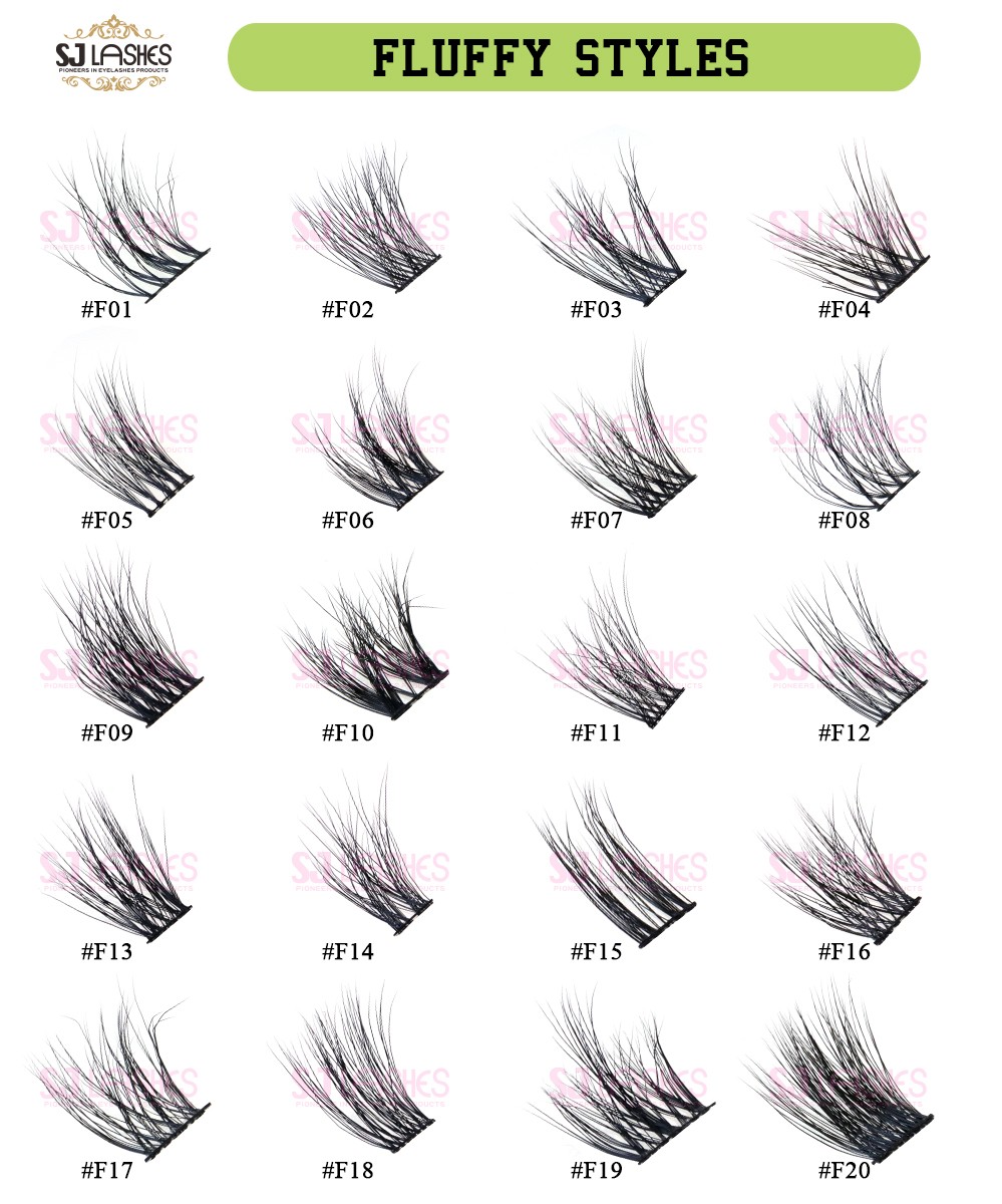 DIY Cluster Lashes - Save More Money Comparing With Eyelash Extensions In Salon.
