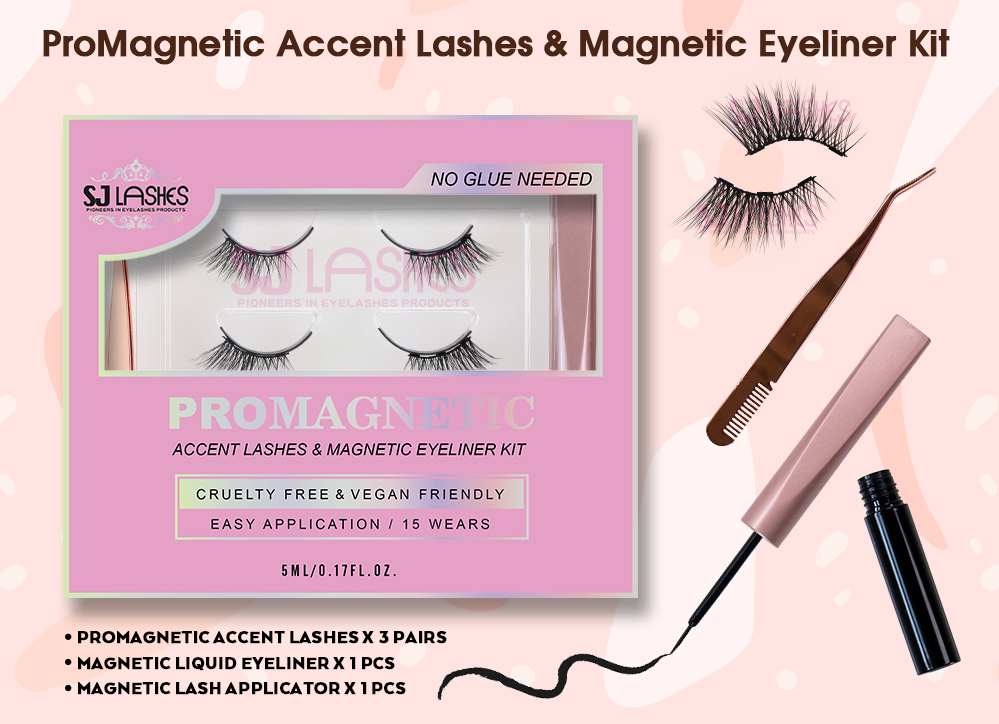 Ditch the Glue! Discover Effortless, Flawless Lashes with Our ProMagnetic Accent Lashes