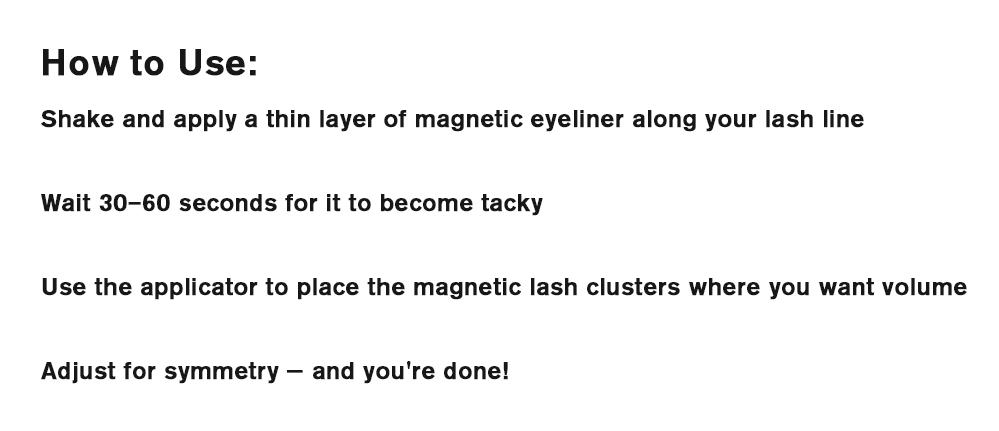 Effortless Magnetic Individuals Cluster Lashes: Fast, Flexible, Easy to Glam