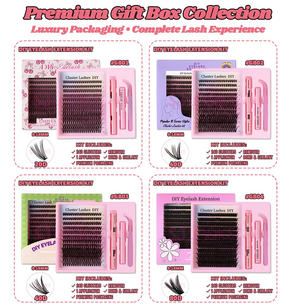 SJ LASHES DIY Eyelash Extension Kit