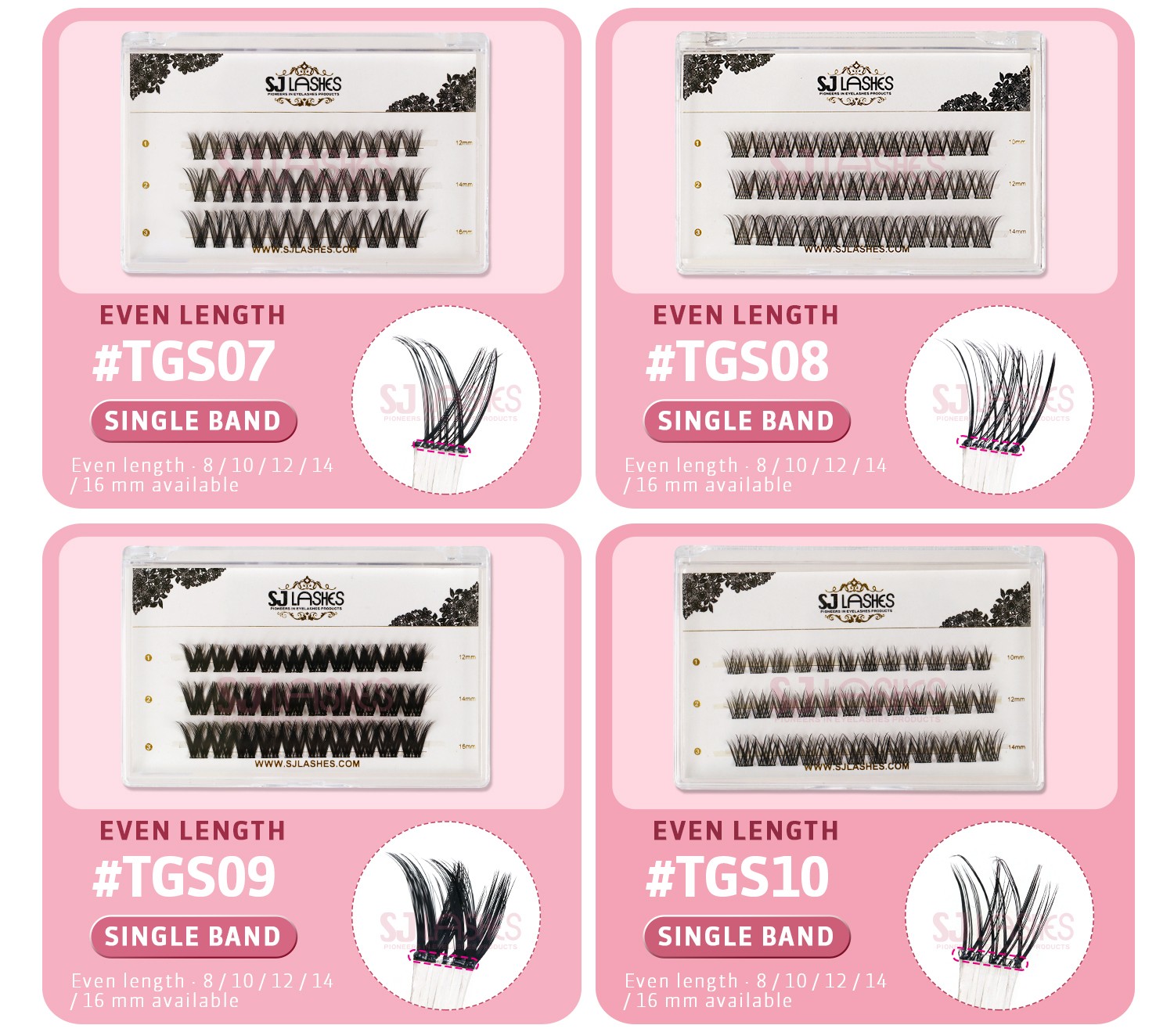 GS · TGS EVEN LENGTH GS · TGS EVEN LENGTH