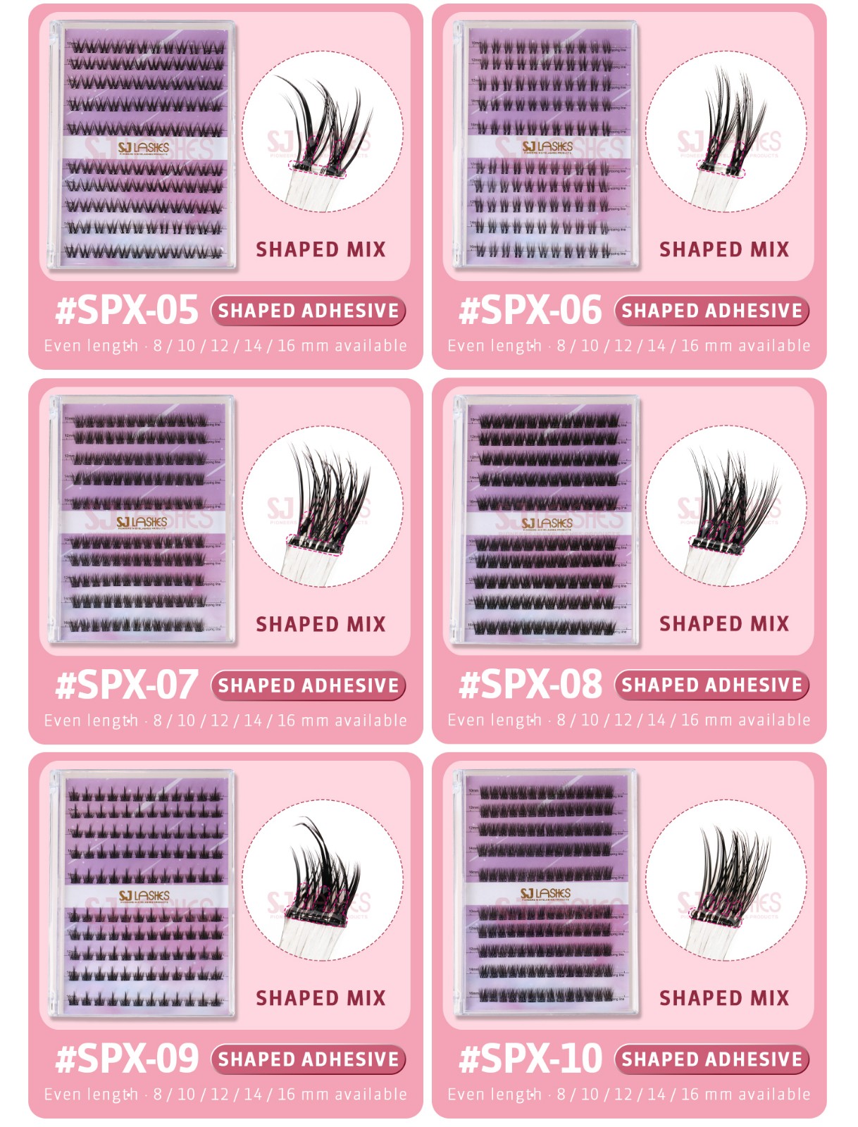 SPX · SHAPED ADHESIVE MIX