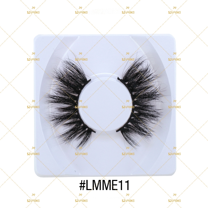 25mm Dramatic 10D Mink Lashes #LMME11