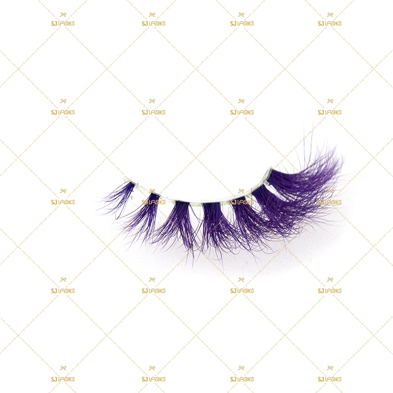 Colored 3D Mink Lashes #3DCM89