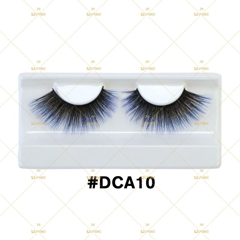 Colored 3D Faux Mink Lashes #DCA10
