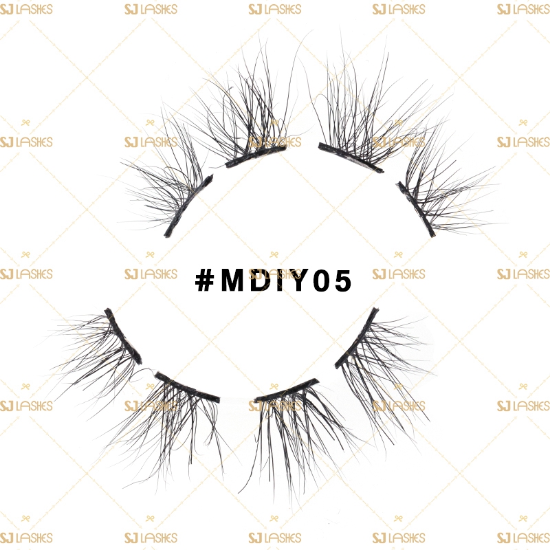 4-5 Segments Real Mink Lashes #MDIY05