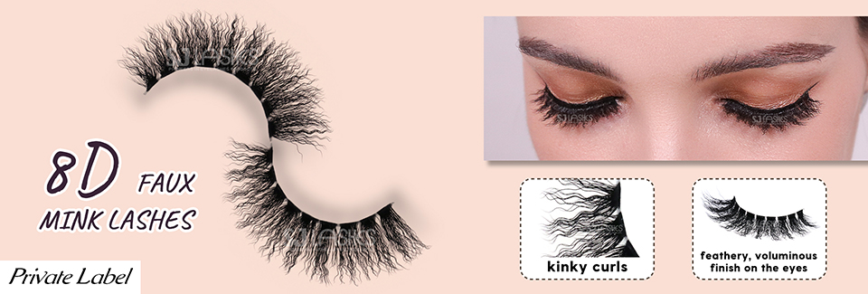 8D Faux Mink Lashes