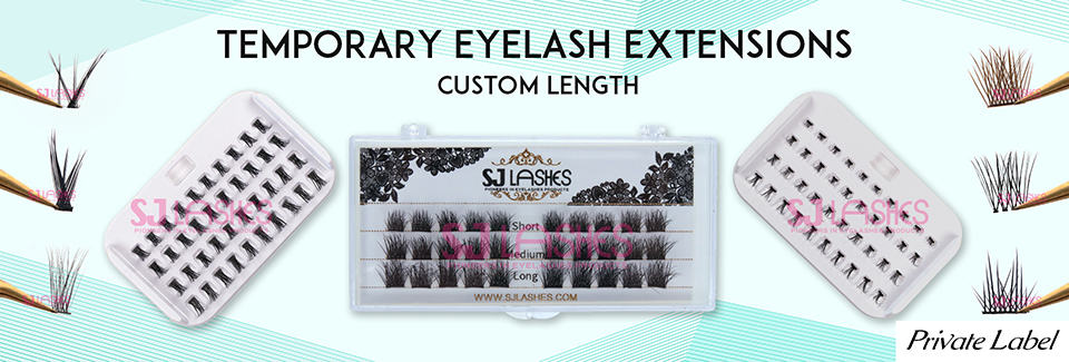 Temporary Eyelash Extensions (Custom Length)
