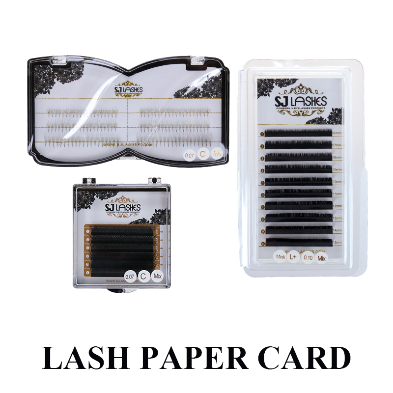 Lash Paper Card with Different Numbers of Lines Available