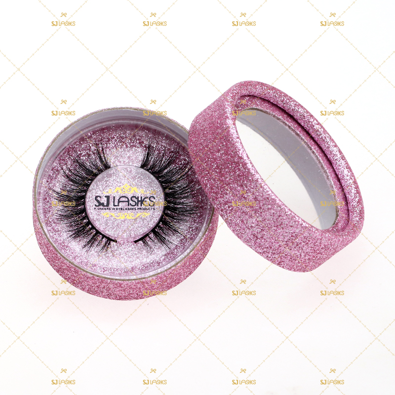 Round Lash Box Private Label #Y003