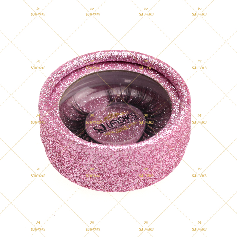 Round Lash Box Private Label #Y003