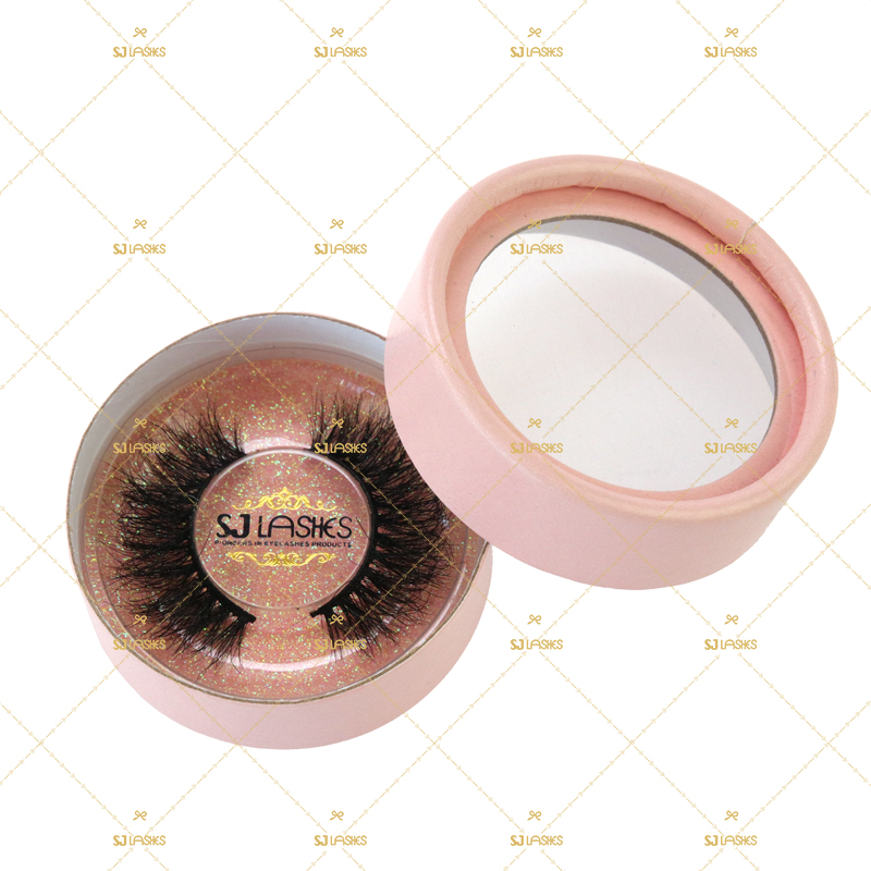 Round Lash Box Private Label #Y004