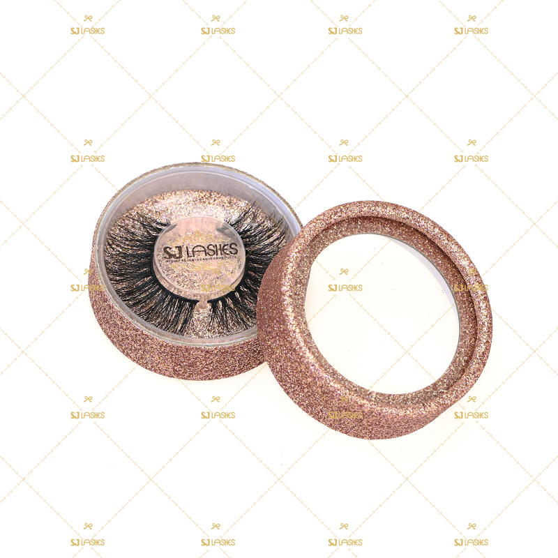 Round Lash Box Private Label #Y005