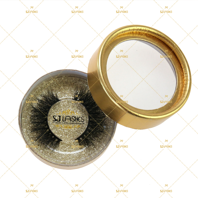 Round Lash Box Private Label #Y006