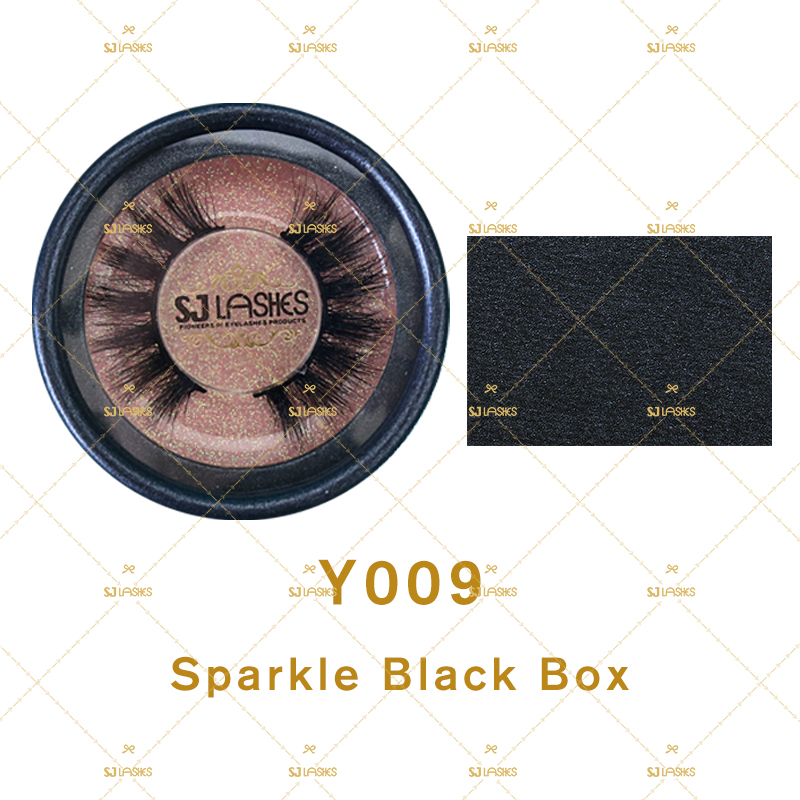 Round Lash Box Private Label #Y009