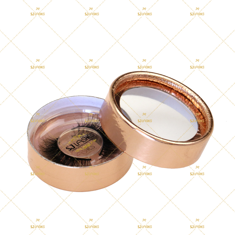 Round Lash Box Private Label #Y021