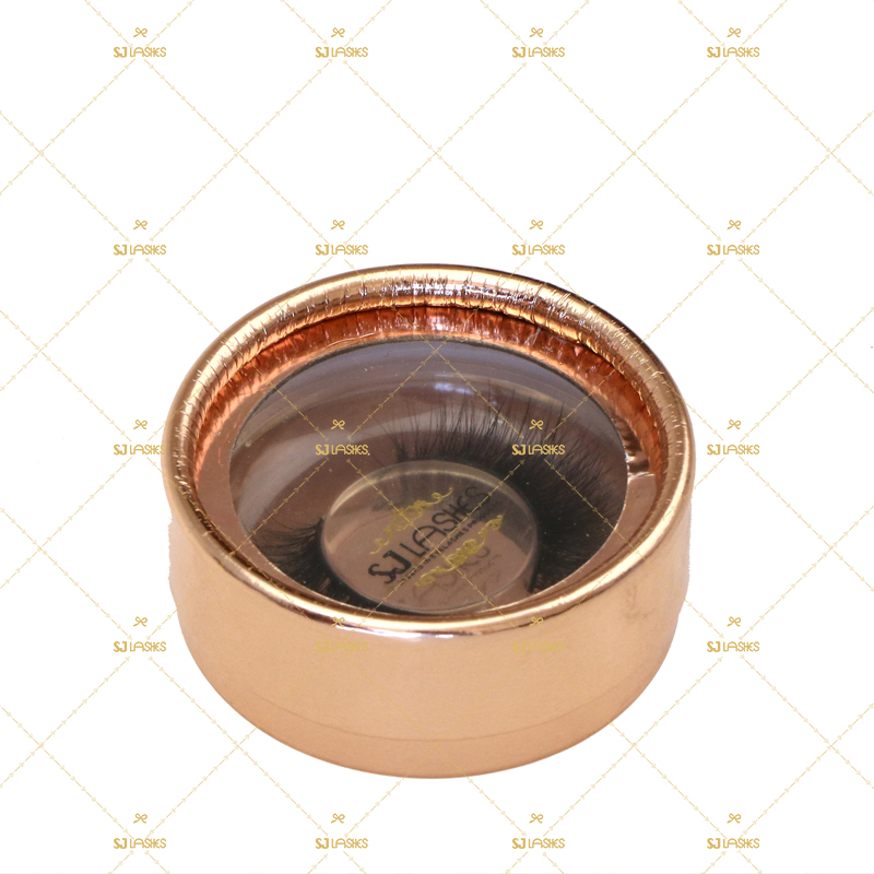 Round Lash Box Private Label #Y021