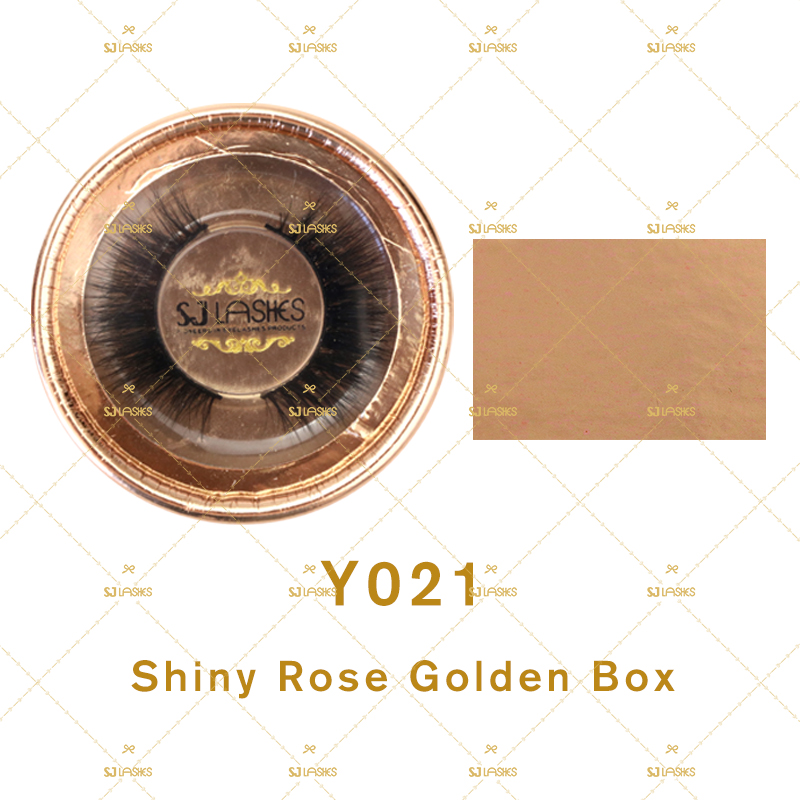 Round Lash Box Private Label #Y021