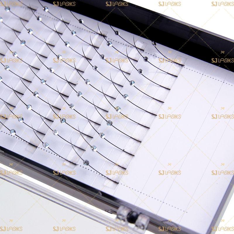 Shiny Crystal Individual Eyelash Extension Private Label & Wholesale