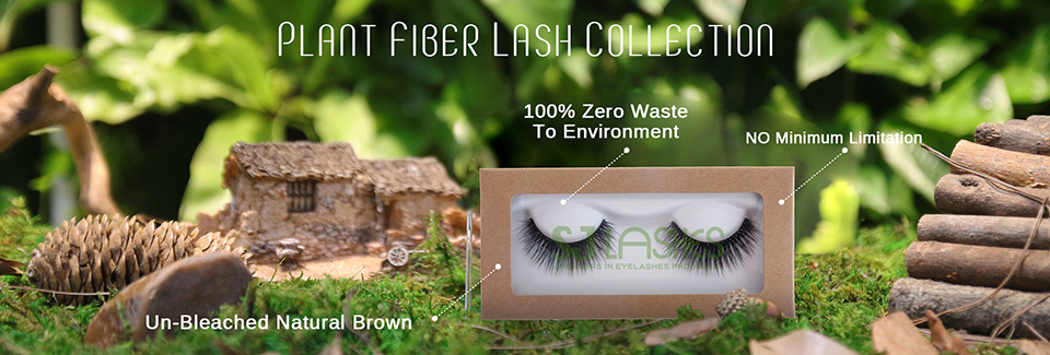 Cotton Band Plant Fiber Lashes