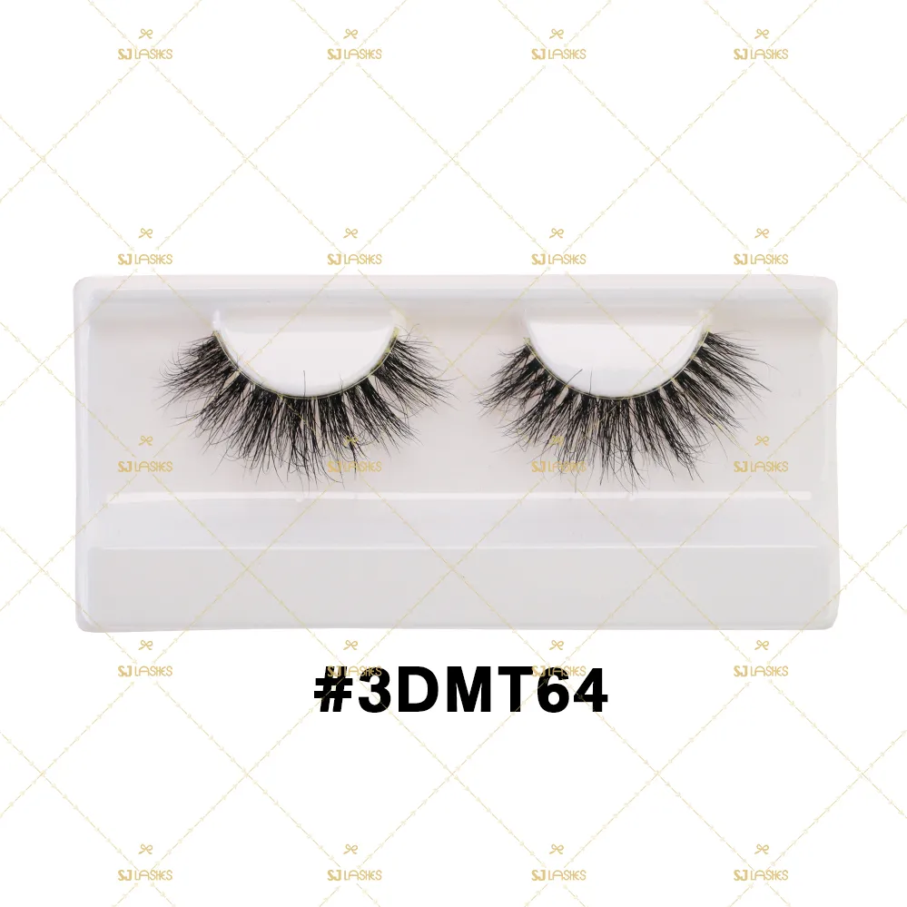 Bandless 3D Mink Lashes #3DMT64