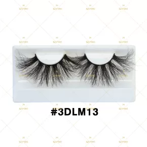 25mm Dramatic 3D Mink Lashes #3DLM13