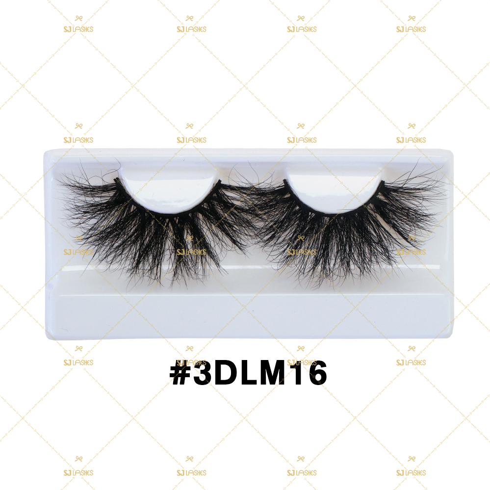 25mm Dramatic 3D Mink Lashes #3DLM16