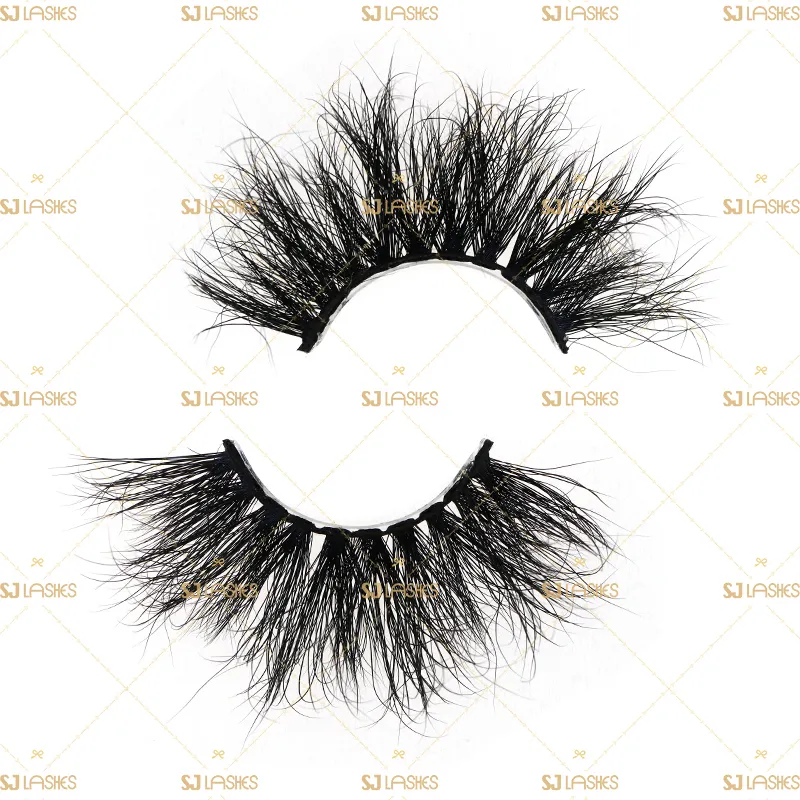 25mm Dramatic 3D Mink Lashes #3DLM25