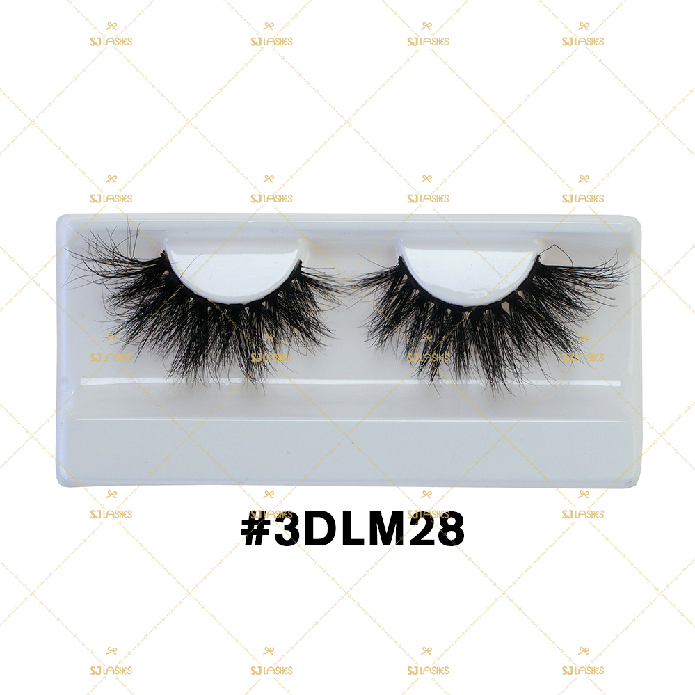 25mm Dramatic 3D Mink Lashes #3DLM28