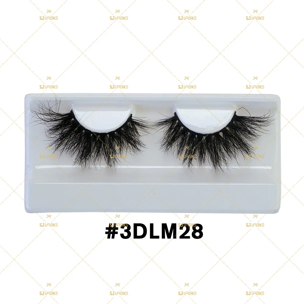 25mm Dramatic 3D Mink Lashes #3DLM28
