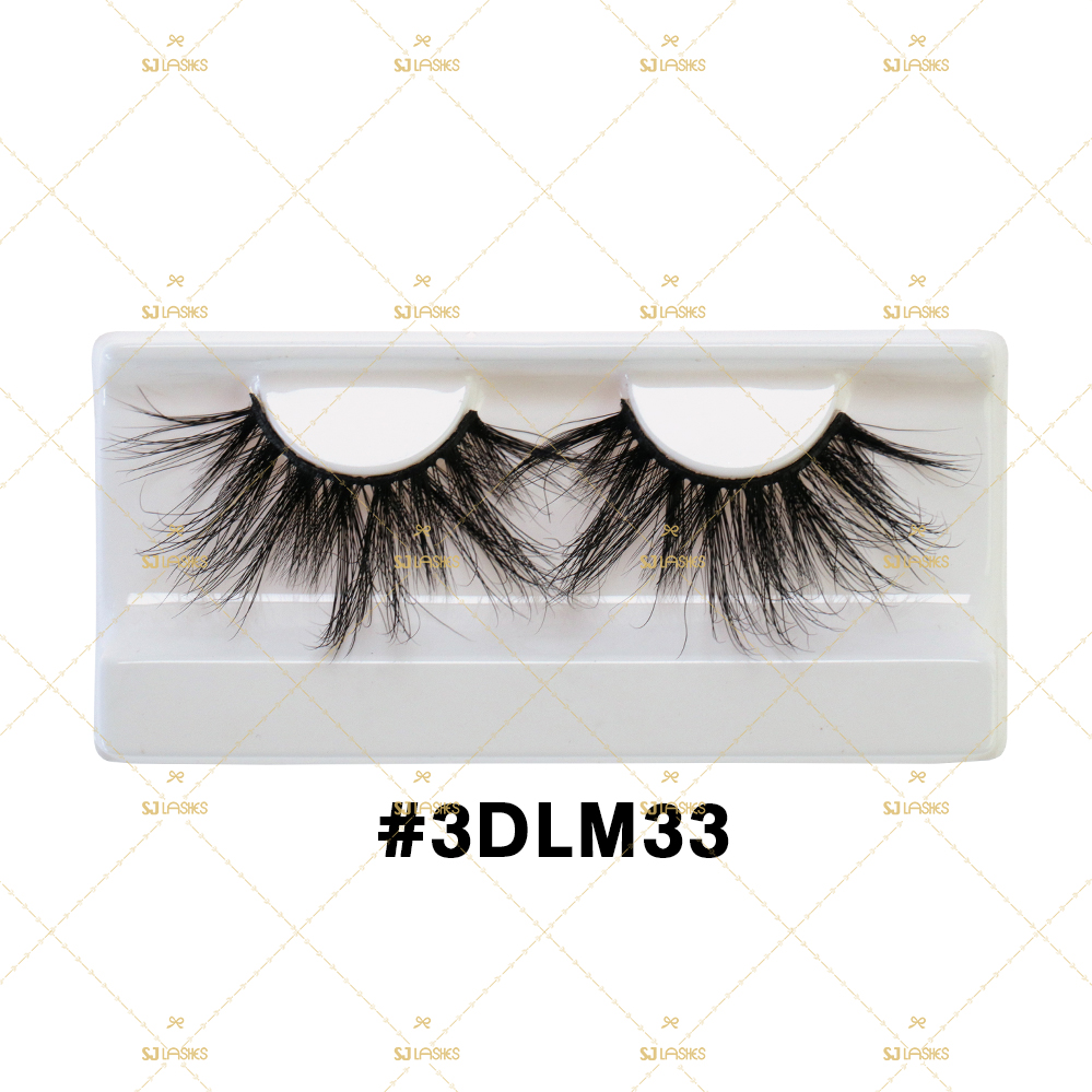 25mm Dramatic 3D Mink Lashes #3DLM33