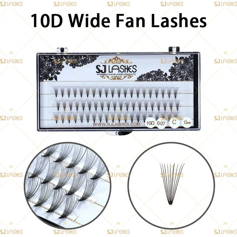 10D Wide Fan Lashes
