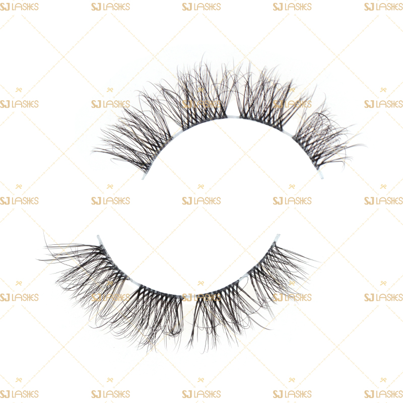 Clear Band 3D Plant Fibre Lashes #TS01