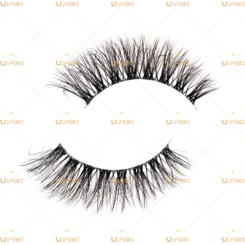 Clear Band 3D Plant Fibre Lashes #TS06