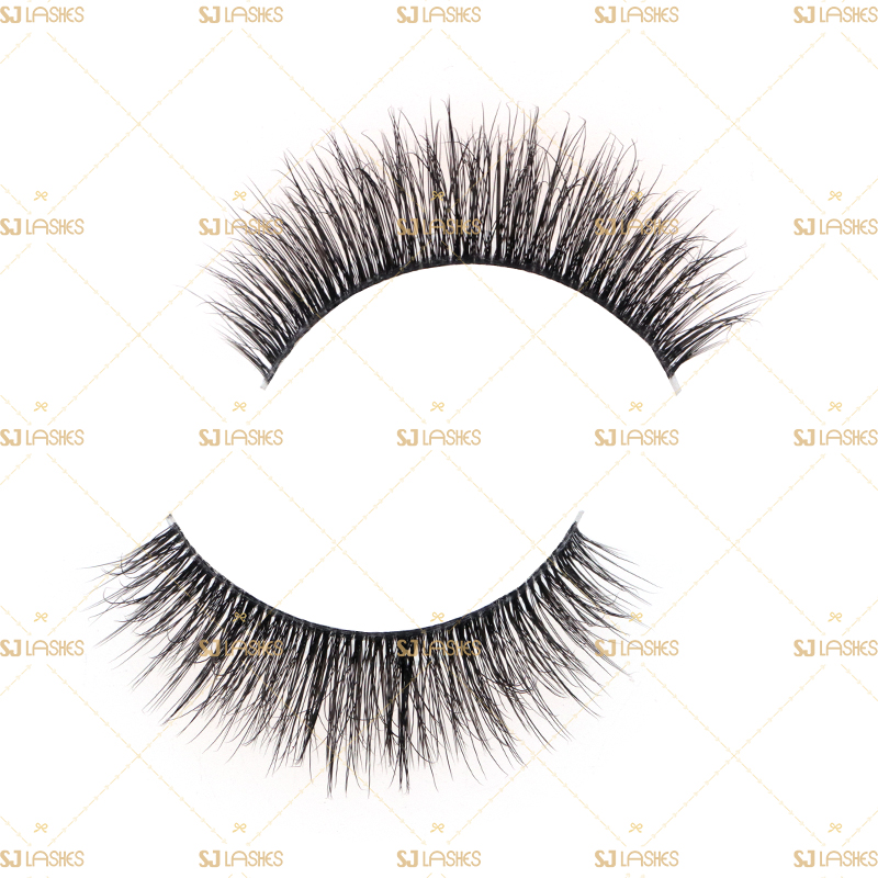 Clear Band 3D Plant Fibre Lashes #TS10