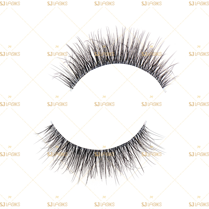 Clear Band 3D Plant Fibre Lashes #TS19