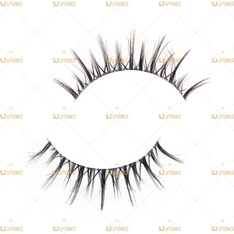 Clear Band 3D Plant Fibre Lashes #TS32