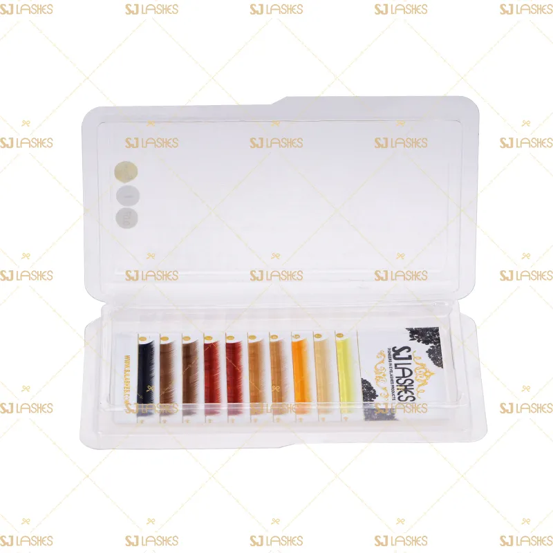 Multy Color Bottom Eyelash Extensions