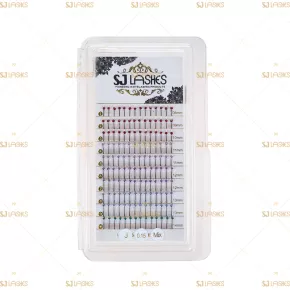 Two Sides Crystal Decorated Y Shape Lashes