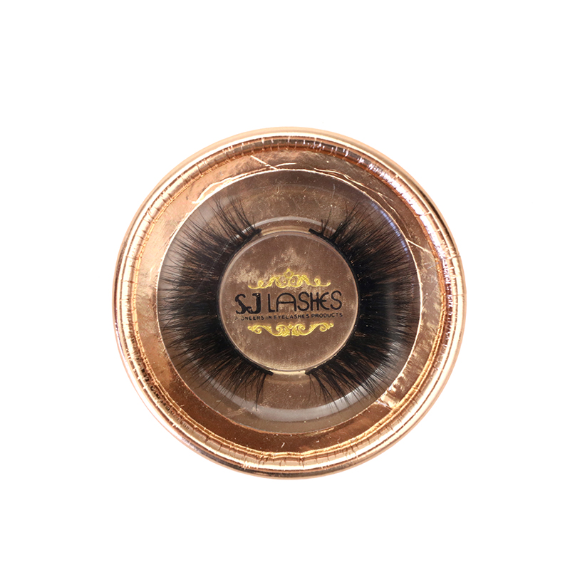 Round Lash Box Private Label #Y021