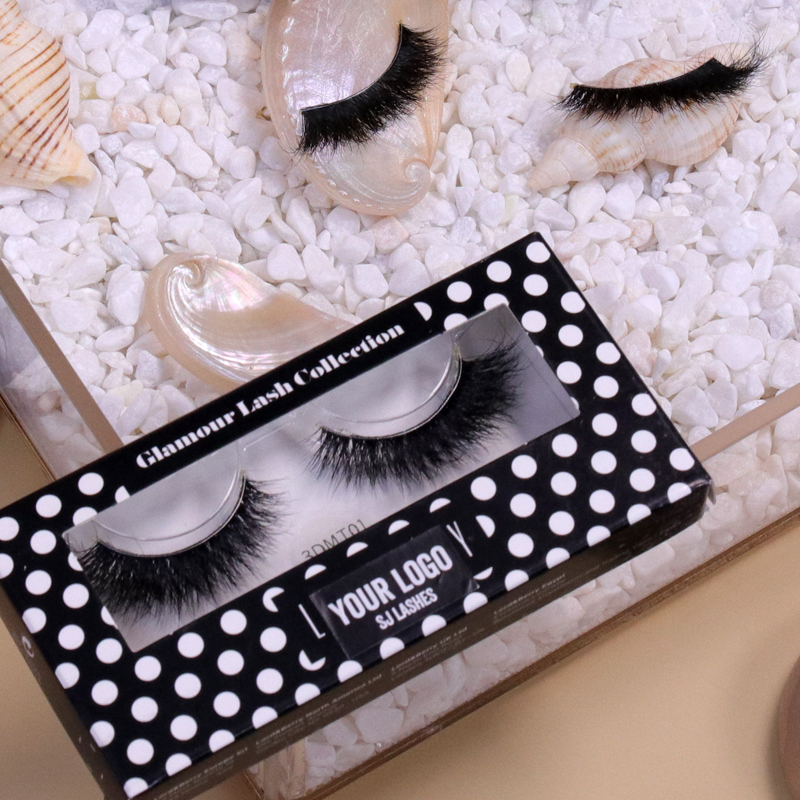 Paper Lash Box with Private Label Design Service #SDZB01