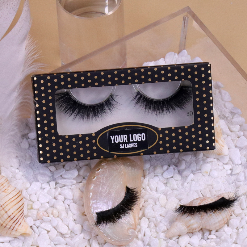 Paper Lash Box with Private Label Design Service #SDZB02