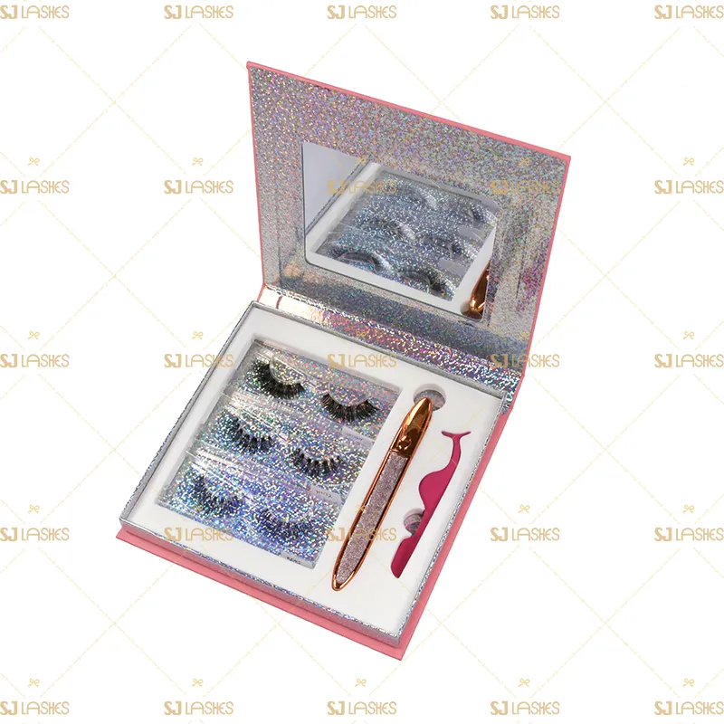 3 5 Pairs with Glue Tweezers  #STTL302