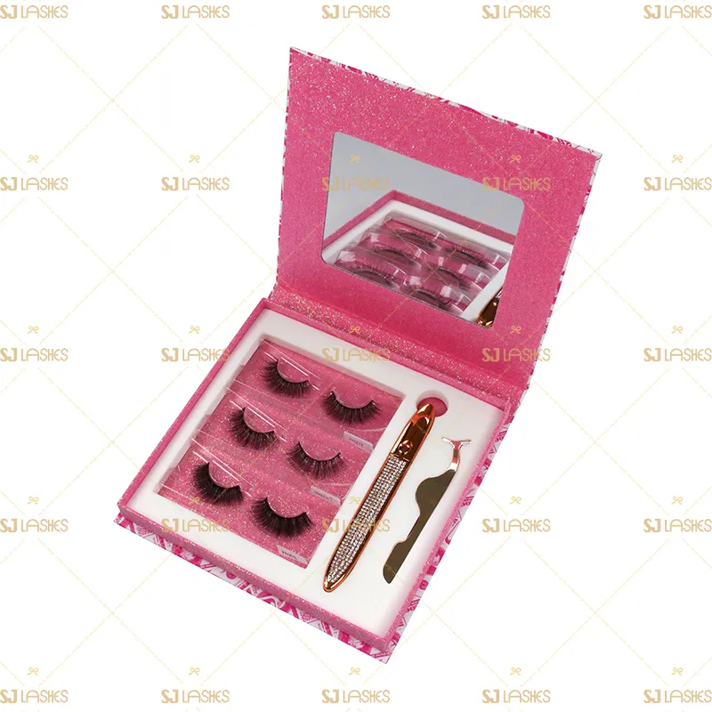 3 5 Pairs with Glue Tweezers  #STTL305