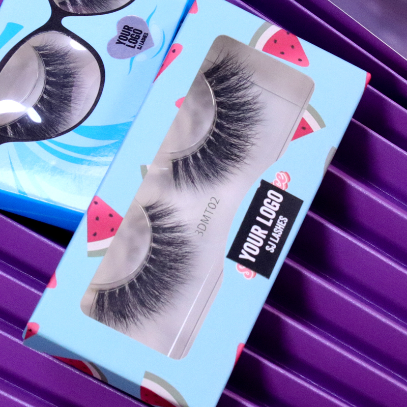 Paper Lash Box with Private Label Design Service #SDZH01